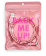 Alternative view 2 of back me up! charging cord, metallic rose
