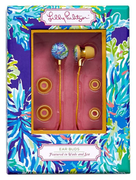 Lilly Pulitzer Earbuds, Wade and Sea