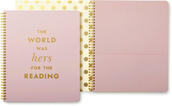 Kate Spade New York Hers For The Reading Large Spiral Notebook
