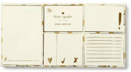 Title: Kate Spade New York Gold Flamingo Dot Sticky Note Set