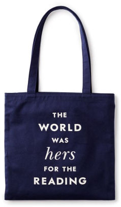 reading tote bag