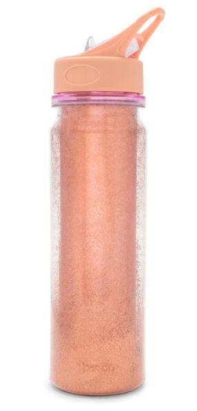 Ban.do Glitter Bomb Water Bottle, Colorblock (Lilac)