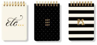 Title: Kate Spade Spiral Notepad Set, Etc.