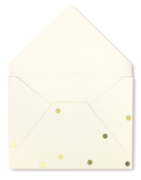 Kate Spade Envelope Folio, Gold Dots