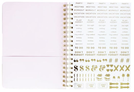 2020 kate spade 17 month mega planner stack of classics vacation planner 2020