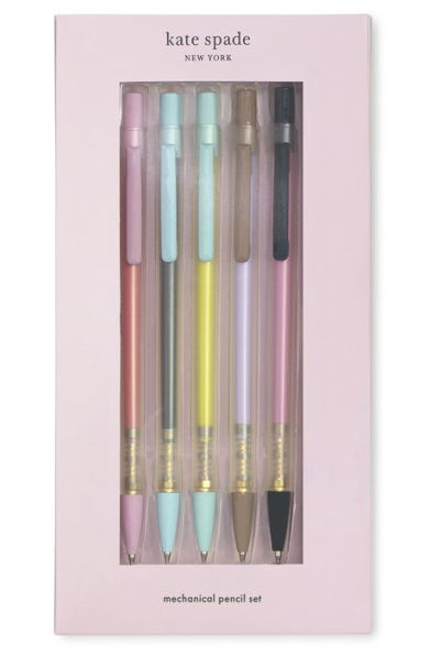 Kate Spade Mechanical Pencil Set, Colorblock