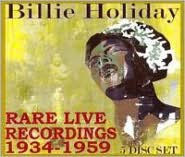 Title: Rare Live Recordings 1935-1959, Artist: Billie Holiday