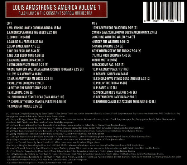 Louis Armstrong's America, Vol. 1