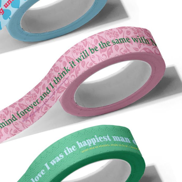 Magical Worlds & Nostalgic Fantasy Books on Tape Decorative Tape