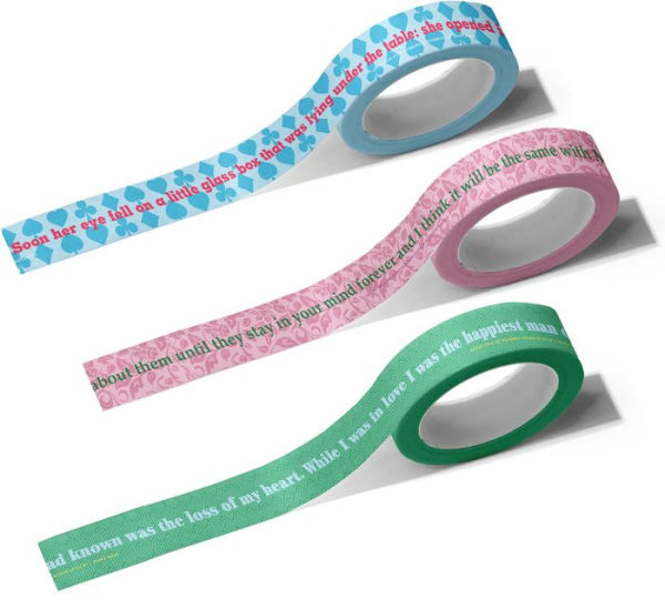Magical Worlds & Nostalgic Fantasy Books on Tape Decorative Tape