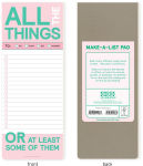 Alternative view 5 of All The Things Make-a-List Pad