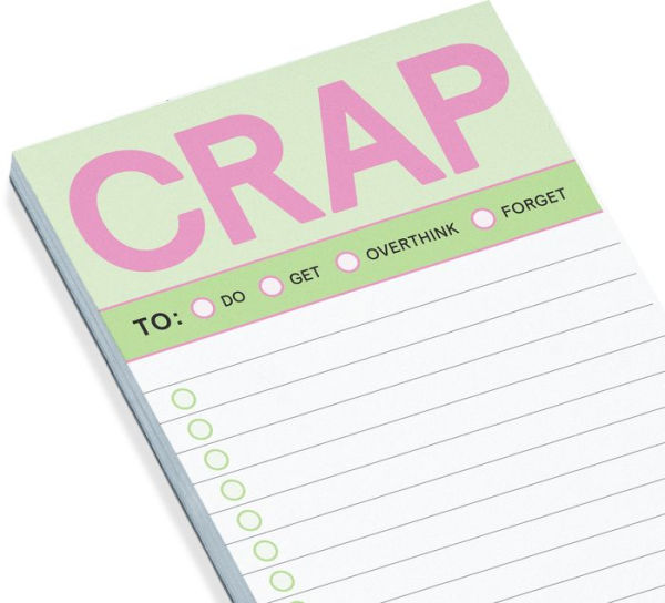 Crap Make-a-List Pad