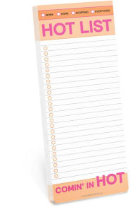 Hot List Make-a-List Pad