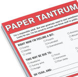 Alternative view 3 of Paper Tantrum Nifty Notes Pad (Red)