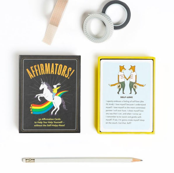 Affirmators! 50 Affirmation Cards Deck