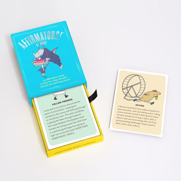 Affirmators! at Work: 50 Affirmation Cards Deck