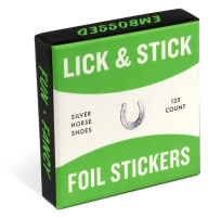 Title: Lick & Stick Foil: Silver Horseshoe