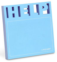 Title: Knock Knock Help Diecut Sticky Notes