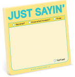 Alternative view 1 of Just Sayin' Knock Knock Sticky Notes (Pastel Version)