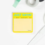 Alternative view 2 of Just Sayin' Knock Knock Sticky Notes (Pastel Version)