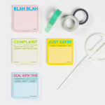 Alternative view 4 of Just Sayin' Knock Knock Sticky Notes (Pastel Version)