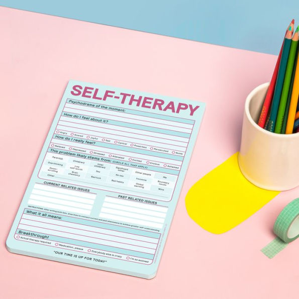 Self-Therapy Knock Knock Pad (Pastel Version)