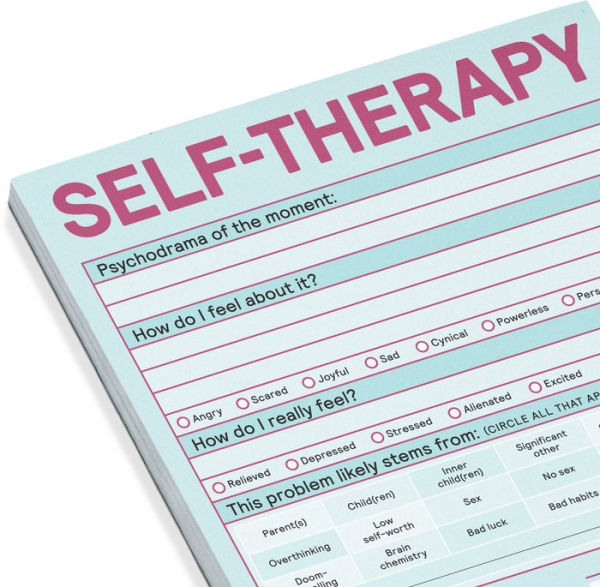 Self-Therapy Knock Knock Pad (Pastel Version)