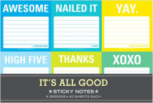 Alternative view 2 of It's All Good Sticky Notes Set / Packet