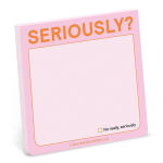 Alternative view 1 of Seriously? Knock Knock Sticky Notes (Pastel Version)