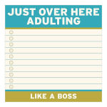 Alternative view 2 of Adulting Large Sticky Notes