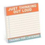Alternative view 1 of Thinking Out Loud Large Sticky Notes