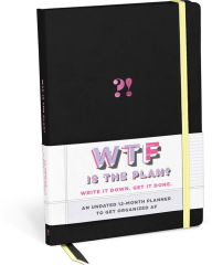 Title: WTF Undated Planner & Weekly Agenda Notebook