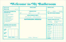 Alternative view 3 of Bathroom Guest Book