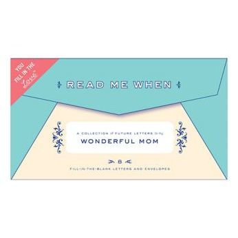 Letters to My Wonderful Mom Read Me When Box