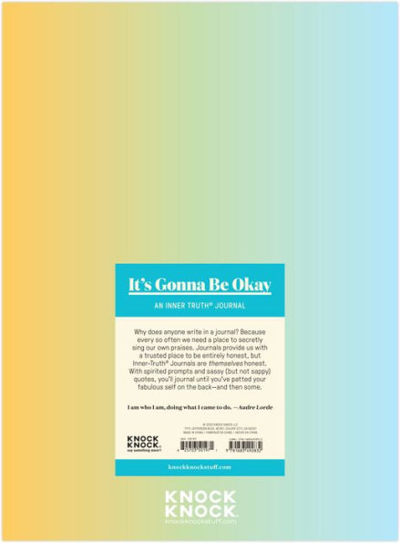 It's Gonna Be Okay Inner-Truth Journal (Ombre Edition)