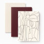 Jeremiah Brent Set Of 3 Notebooks