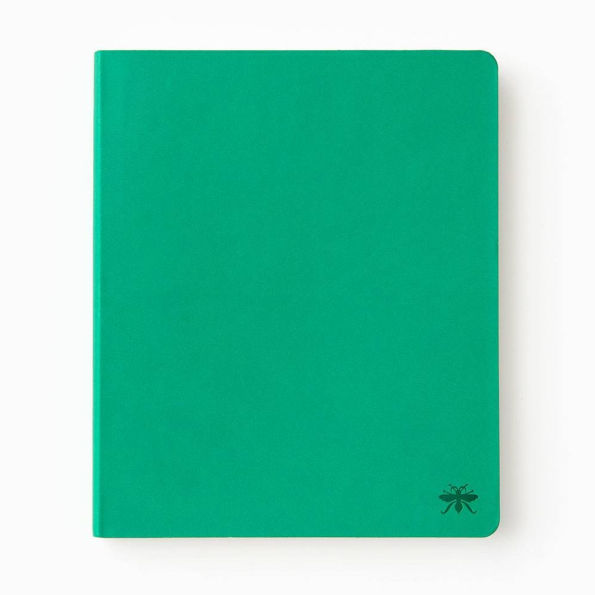 Green Paper Wasp Lined Journal