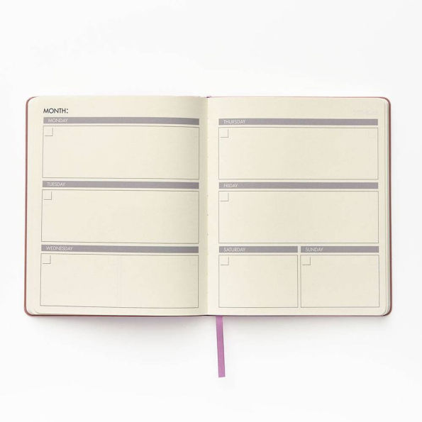 Lavender Paper Wasp Undated Planner