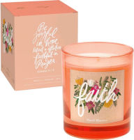 Title: Faith Thimblepress Bouquet Candle