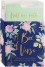 Navy Floral Box of Verse