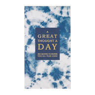 Title: A Great Thought A Day Notepad