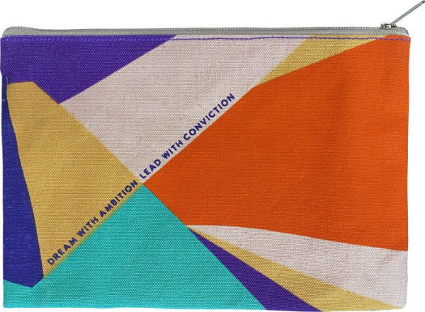 Kamala Harris Quote Canvas Pouch