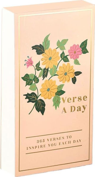 Floral Verse-A-Day 365 Page Notepad