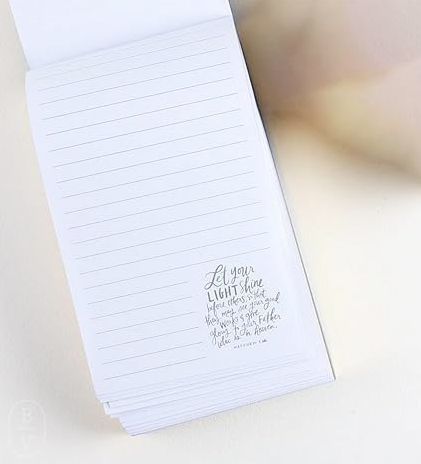 Floral Verse-A-Day 365 Page Notepad