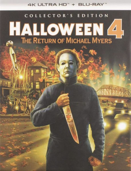 Halloween 4: The Return of Michael Myers [4K Ultra HD Blu-ray/Blu-ray]