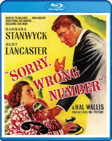 Sorry, Wrong Number [Blu-ray]
