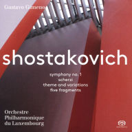 Title: Shostakovich: Symphony No. 1; Scherzi; Theme and Variations; Five Fragments, Artist: Gustavo Gimeno