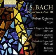 Title: J.S. Bach: Organ Works, Vol. 3, Artist: Robert Quinney