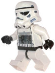 Alternative view 2 of LEGO Star Wars Storm Trooper minifigure clock