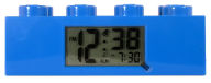 Title: LEGO Brick Clock blue